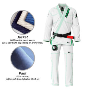 BJJ Gi STUNNER Brand Premium Class BJJ Competition Gi Fightwear